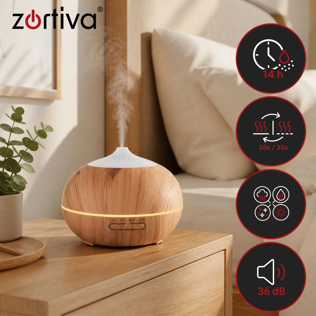4u1  Ovlaživač Zraka I Difuzor Mirisa 400 ML - Svijetli