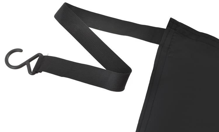 Univerzalna Zaštitna Navlaka za Vjetrobransko Staklo 130 x 115 x 167 cm Crna