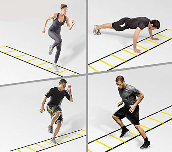 Trening Ljestve za Koordinaciju 6 m s Torbom