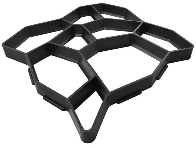 Velika Plastična Kalup Forma za Pločnike 45x45x4.5 cm