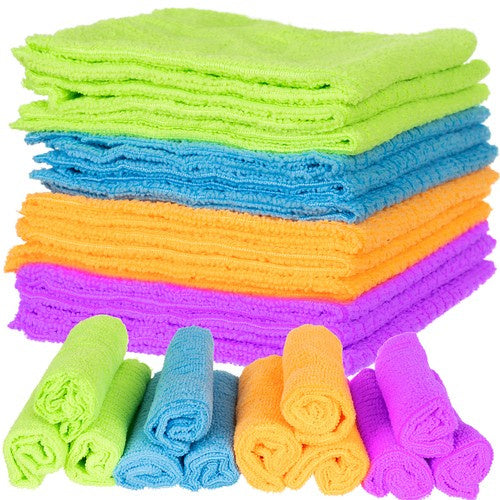 Set Mikrofiber Krpa 30x30 cm, 12 Komada, Razne Boje