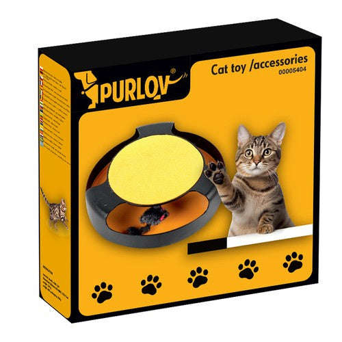 Igračka za Mačke Kotač s Mišem i Grebalicom 25 x 6.5 cm