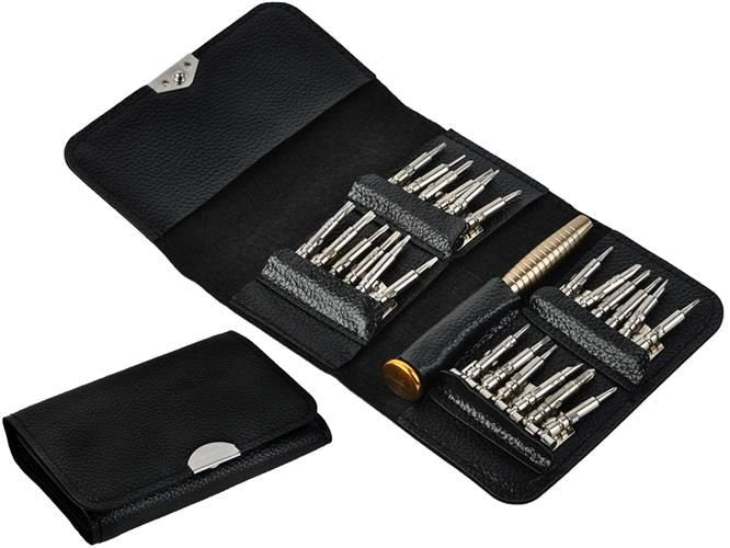 Set Preciznih Odvijača 25 u 1 s Futrolom, 10.5x6.5x2.5 cm