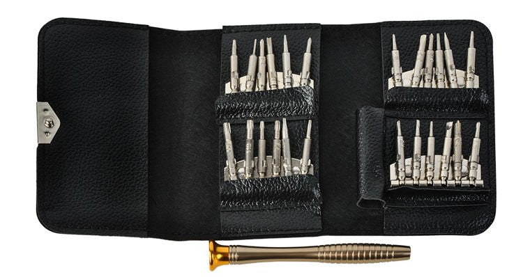 Set Preciznih Odvijača 25 u 1 s Futrolom, 10.5x6.5x2.5 cm