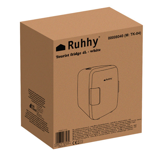 Putni Hladnjak 4L Bijeli, Grijanje i Hlađenje, 23.5x17.5x25cm