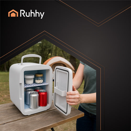 Putni Hladnjak 4L Bijeli, Grijanje i Hlađenje, 23.5x17.5x25cm