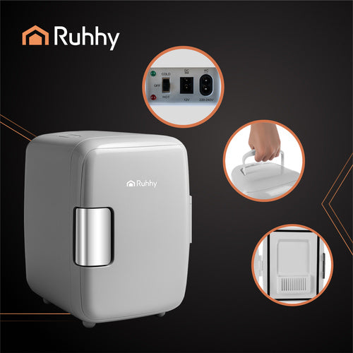 Putni Hladnjak 4L Bijeli, Grijanje i Hlađenje, 23.5x17.5x25cm