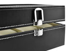 Organizator za Satove s 3 Pretinca, Crni, 15.5 x 11 x 8 cm
