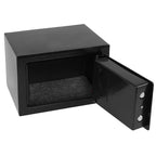Sef s Elektroničkom Šifrom i Ključem 23x17.5x17 cm Crni