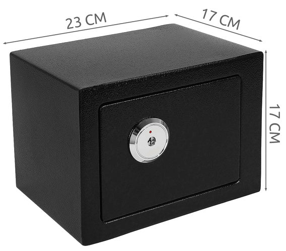 Sigurnosni Sef za Ključeve 23x17x17 cm Crni