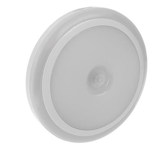 LED Noćna Lampa s Senzorom Pokreta i Sumraka, 8x8x2.5 cm, Hladno Bijela