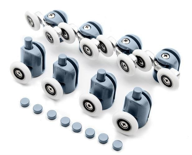 Set Kotačića za Tuš Kabinu 8 Komada, Promjer 24 mm