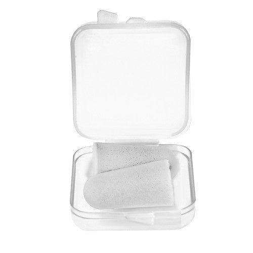 3D Putni Jastuk s Maskom za Oči i Čepićima za Uši, Crno-Sivi, 25x14 cm