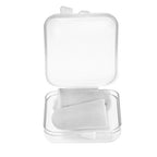 3D Putni Jastuk s Maskom za Oči i Čepićima za Uši, Crno-Sivi, 25x14 cm