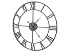 Retro Zidni Sat 47 cm Crni