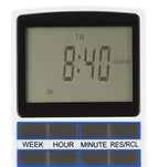 Digitalni On/Off Timer 230V 16A Bijeli 6x8x13 cm