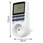 Digitalni On/Off Timer 230V 16A Bijeli 6x8x13 cm
