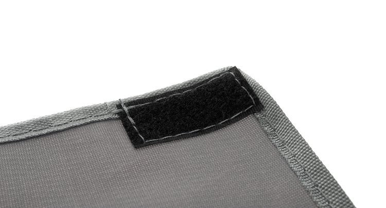 Košara za Rublje s 3 Pretinca na Sklopivom Stalku, 64.5 x 58 x 36.5 cm, Bijelo-Siva