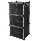 Modularni Stalak za Cipele s 6 Polica i Vješalicom