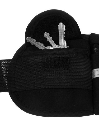 Sportska Torbica za Trčanje s Podesivim Remenom 70-130cm Crna