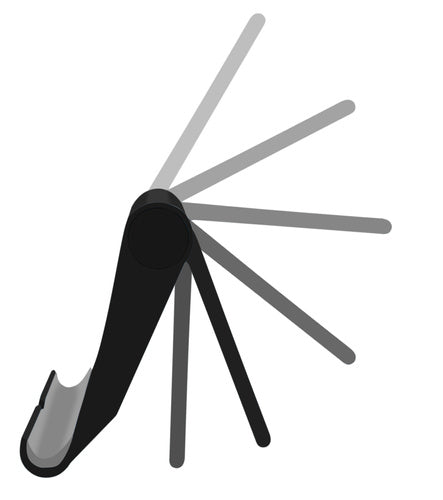 Univerzalni Stalak za Telefon Crni, Podesivi, 7.8/9.8/1.8cm