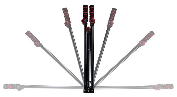 Uređaj za Istezanje Mišića Nogu i Bedara, 6 Razina, 11.5/56.5–99.5/7.5 cm