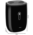 Odvlaživač Zraka s Crijevom za Odvod, 22.5W, 800ml, Crni