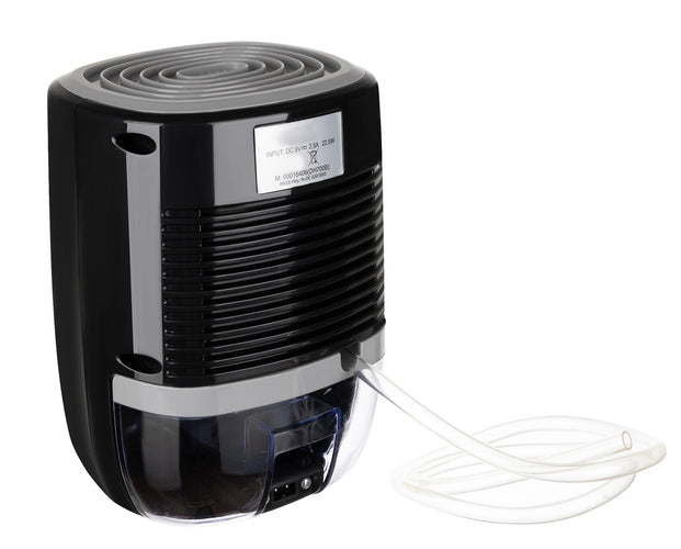 Odvlaživač Zraka s Crijevom za Odvod, 22.5W, 800ml, Crni