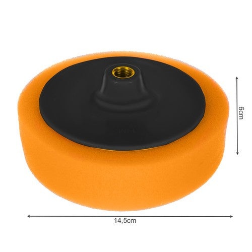 Set Polirnih Spužvi 145 mm s Adapterom, 3 Komada