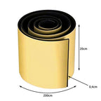 Zaštitna Pjena za Zid Garaže 20x200x0.4cm Crna