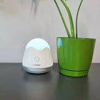 2 u 1 Aparat za Uklanjanje Mucica s Noćnim Svjetlom, 9 x 8.5 cm, Bijeli