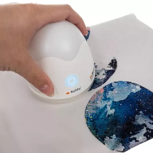 2 u 1 Aparat za Uklanjanje Mucica s Noćnim Svjetlom, 9 x 8.5 cm, Bijeli