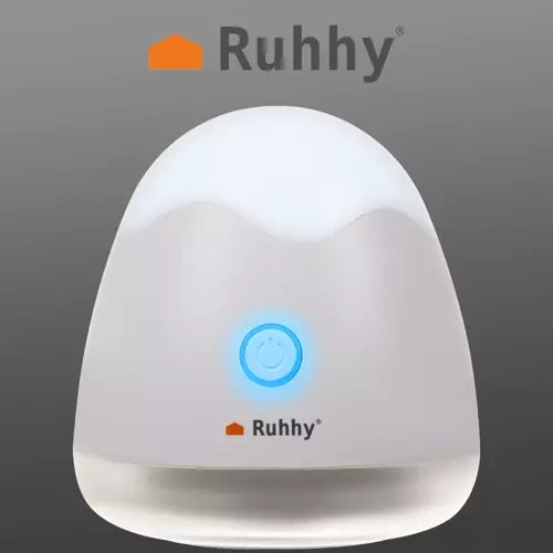 2 u 1 Aparat za Uklanjanje Mucica s Noćnim Svjetlom, 9 x 8.5 cm, Bijeli