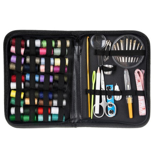 Set za Šivanje 129 Dijelova u Etuiju, Višebojni, 17.5 x 12 x 3 cm
