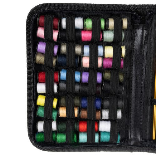 Set za Šivanje 129 Dijelova u Etuiju, Višebojni, 17.5 x 12 x 3 cm