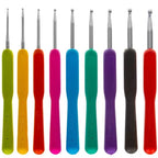 Set Za Kukičanje 85 Dijelova u Etuiju, 2.0-8.0 mm, Višebojni