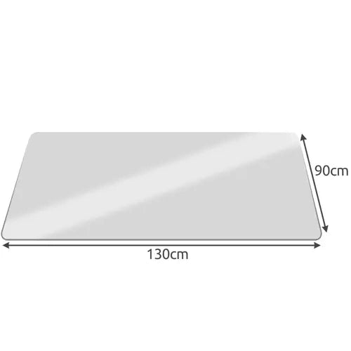 Zaštitna Podloga za Stolac 90x130 cm Poluprozirna Mliječna