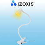 Stolna LED Lampa s Metalnom Klipsom i Postoljem, Bijela, 45/5/8.5cm