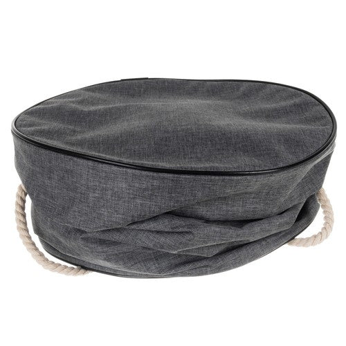 Košara za Igračke s Prostirkom 31x27 cm Siva/Žuta/Crna