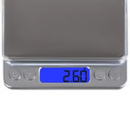 Kuhinjska Vaga 500x0.01g s Dvije Posude i LCD Ekranom
