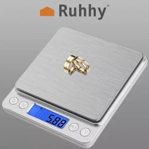 Kuhinjska Vaga 500x0.01g s Dvije Posude i LCD Ekranom