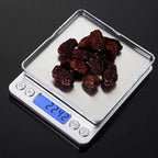 Kuhinjska Vaga 500x0.01g s Dvije Posude i LCD Ekranom