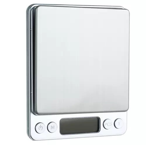 Kuhinjska Vaga 500x0.01g s Dvije Posude i LCD Ekranom