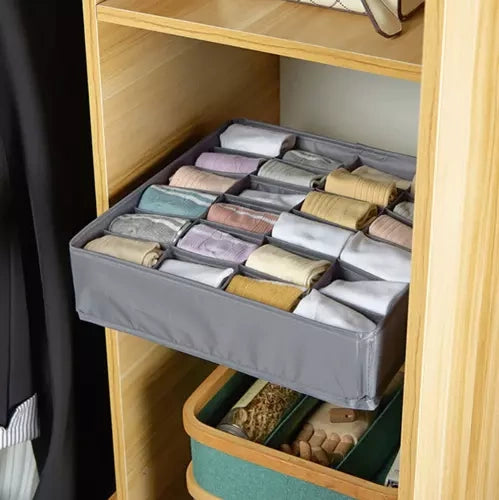 Set Organizatora za Donje Rublje, 4 Komada, Sivi