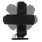 LED Budilica s Projektorom i Ogledalom 18.5 x 7.5 x 4 cm Crna