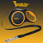 Automatska Povodac za Pse 8 m do 50 kg, Crno-Žuta