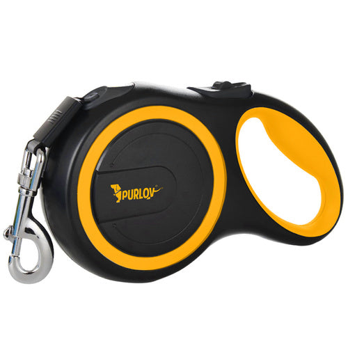 Automatska Povodac za Pse 8 m do 50 kg, Crno-Žuta