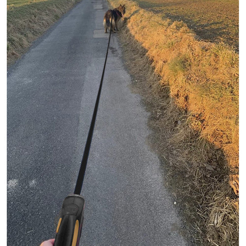 Automatska Povodac za Pse 8 m do 50 kg, Crno-Žuta