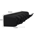 Stalak za Alat s 5 Držača i 6 Preklopnih Kuka 40.5 x 11.5 x 6cm