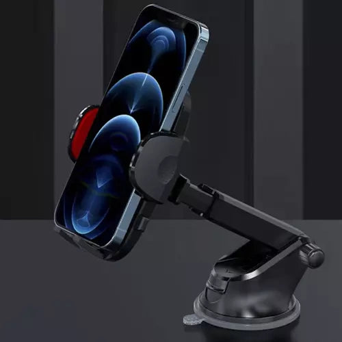 Auto Držač za Telefon s Teleskopskom Rukom 12-16.5cm Crni